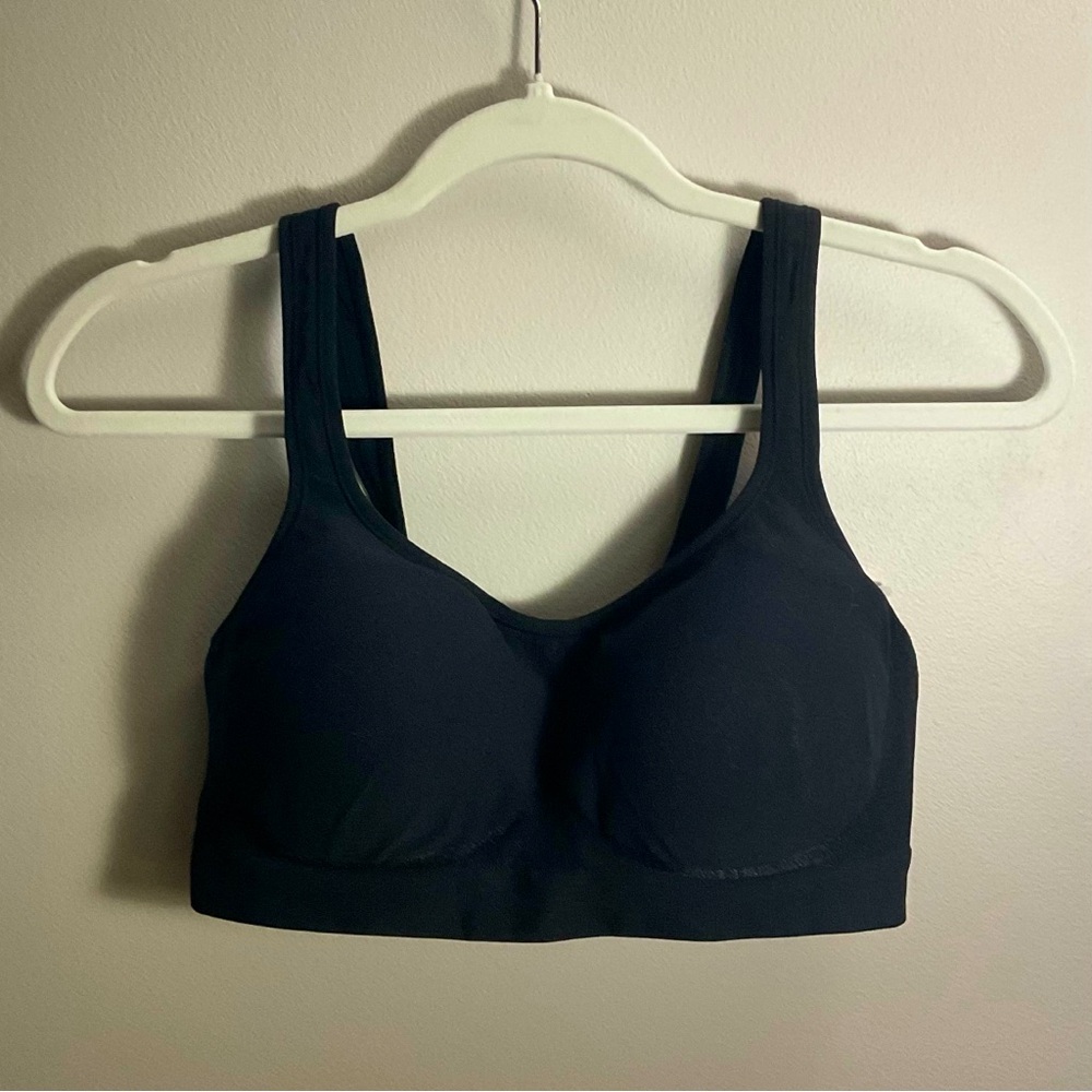 Truekind Daily Comfort Wireless Shaper Bra LARGE Black